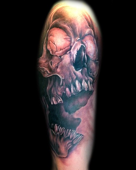 Mathew Clarke - Skull Tattoo